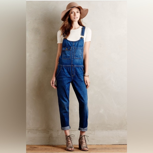 Current/Elliott The Carpenter Overall in Salton Sea Medium Wash Size 0/XS - Picture 1 of 16